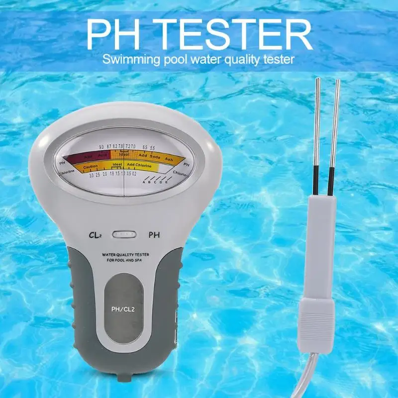 Тестер качества хлорной воды PC102 CL2 портативный измеритель PH для