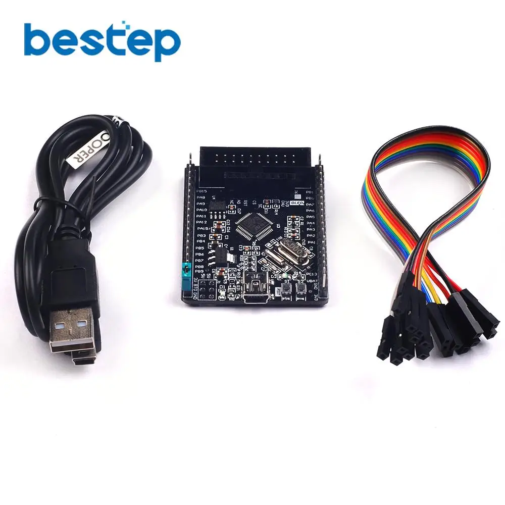 Системная плата STM32F103C8T6 STM32f103 STM32f1 STM32 обучающая оценочный комплект макетная |