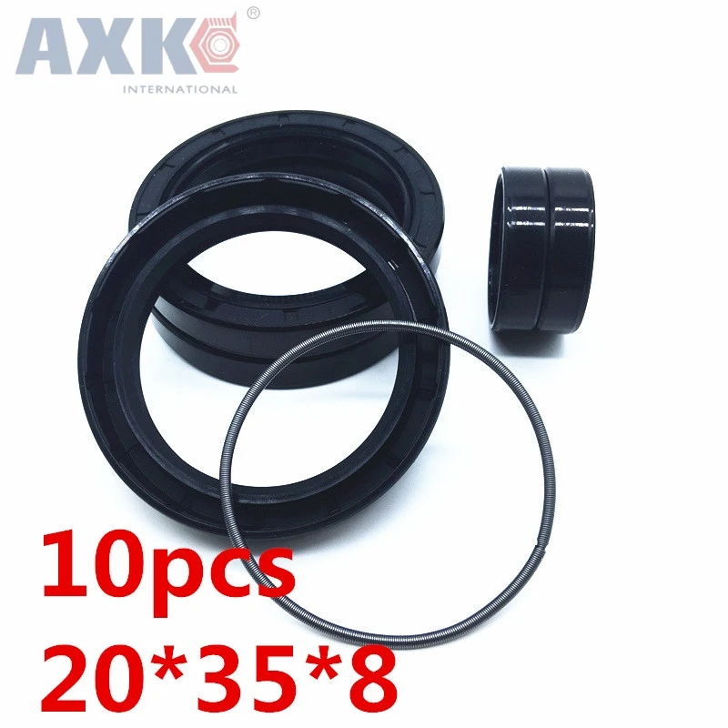 AXK 10 шт. TC20x35x8 каркасный масляный уплотнитель фотометрический Нитриловый