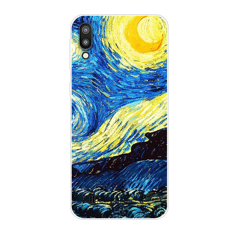 Для samsung Galaxy M10 M20 мягкий чехол для телефона ТПУ силиконовый Защитный печатных