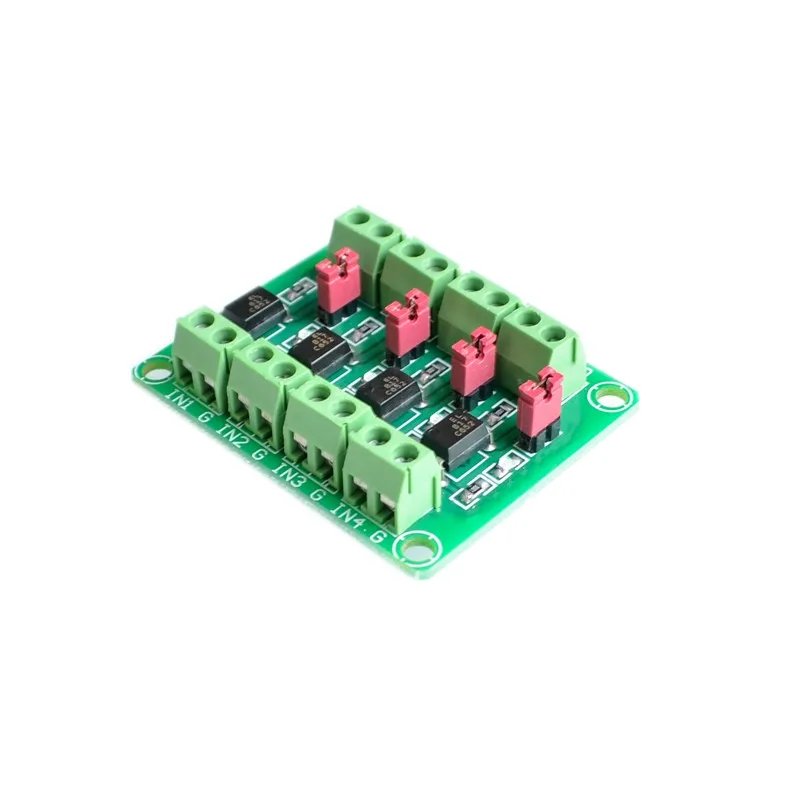 PC817 4 канальная оптопара изоляционная плата преобразователь напряжения модуль