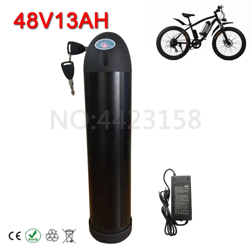 Литиевая ионная батарея Ebike с зарядным устройством Bafang BBS02 750 Вт BBS03 BBSHD 48 в 1000