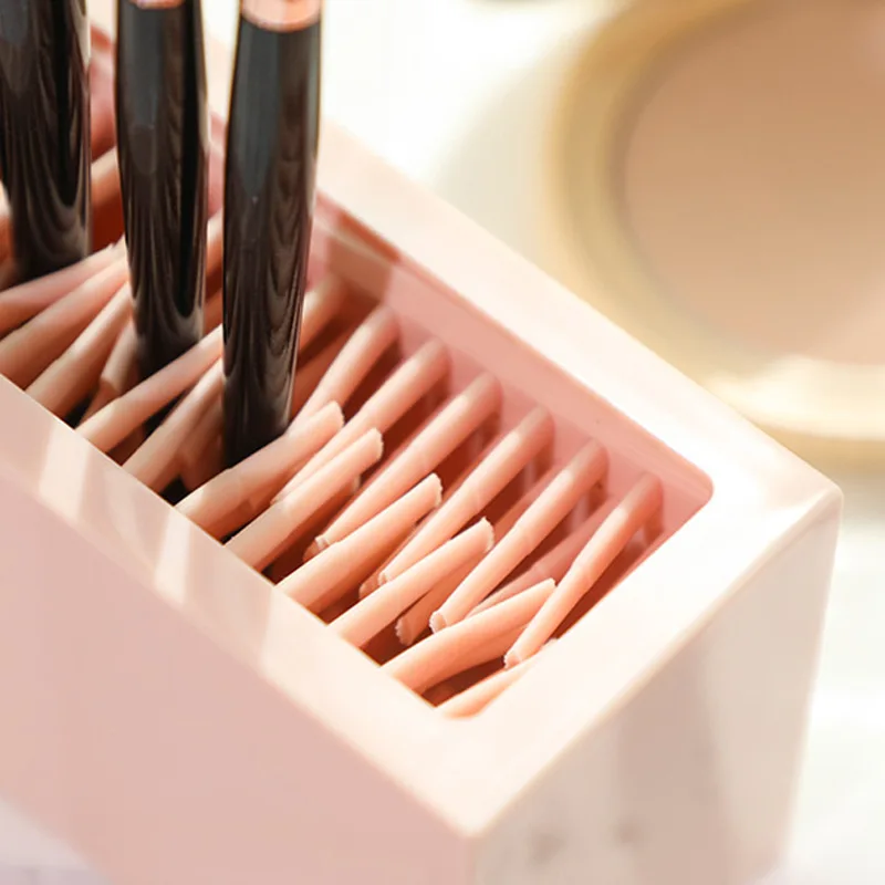 Новинка силиконовый органайзер для кистей макияжа губная помада косметическая