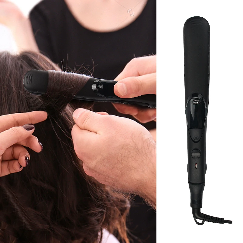 CSW паровой выпрямитель для волос щетка распыленная шина быстрый нагрев