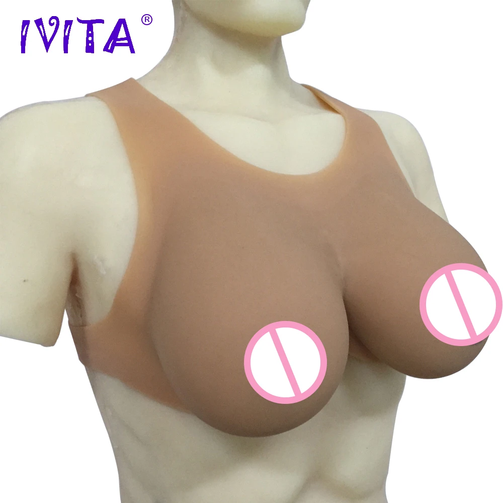 Искусственные Силиконовые груди IVITA 6000 г реалистичные искусственные для