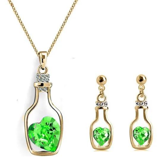 Оптовая высшего сорта Австрийских Кристаллов кулон ювелирные цепи ожерелье