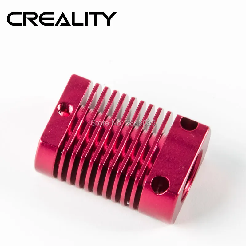 Creality 3D принтер Mk8 E3DV6 красный теплоотвод алюминиевый радиатор 23x20x12 мм для части