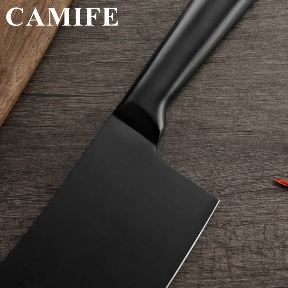 4cr14 нож из нержавеющей стали набор кухонных ножей инструменты Nakiri Cleaver Filleting