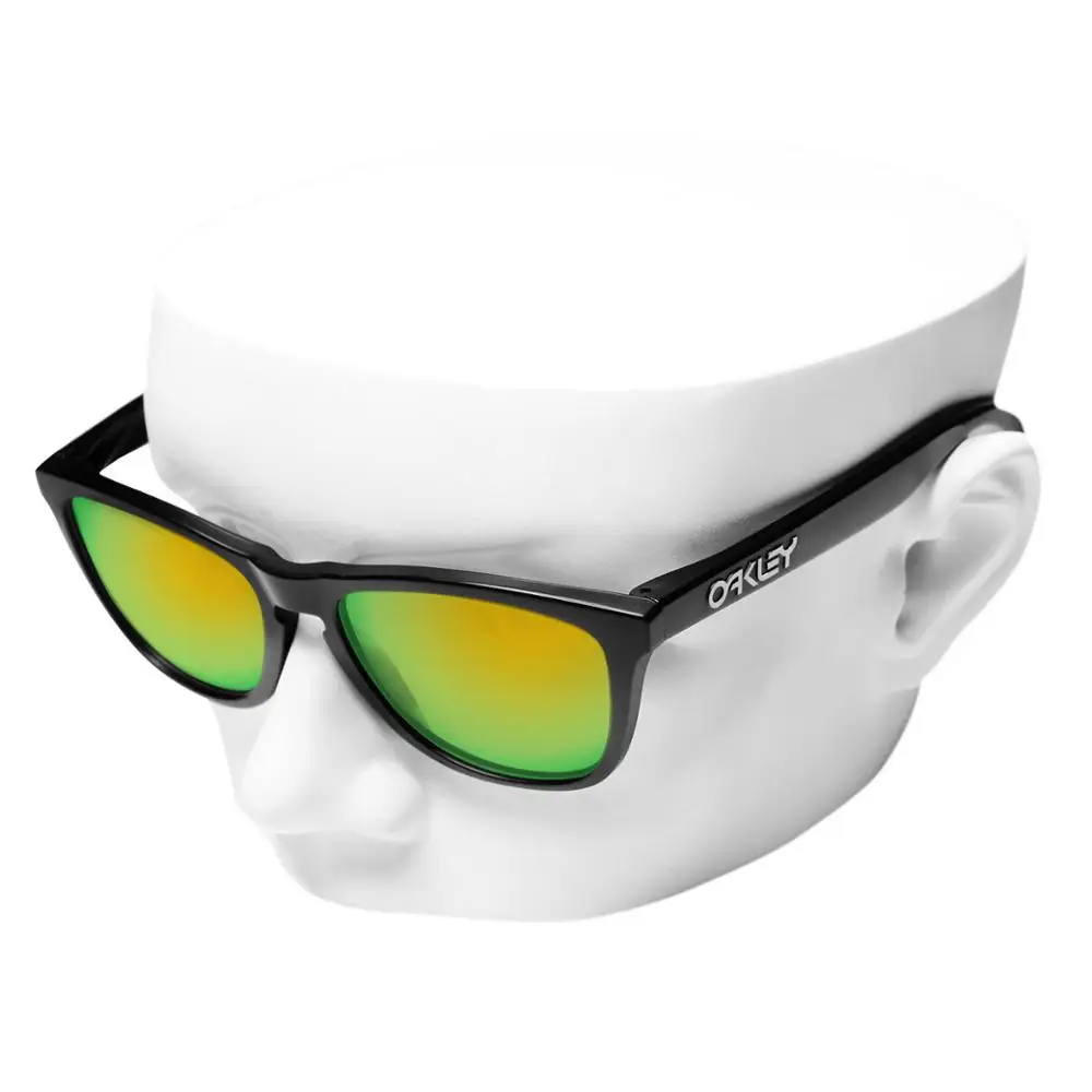 OOWLIT поляризованные Сменные линзы 24 каратного золота зеркальные для Oakley Frogskins