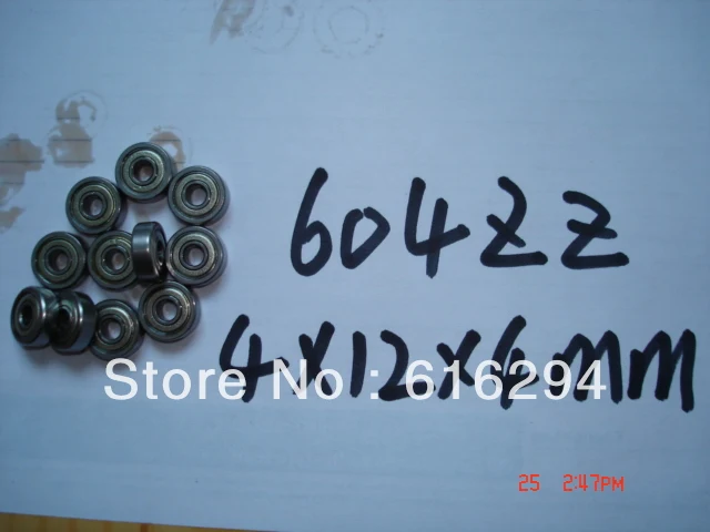 

Free shipping--S604ZZ bearings 4*12*4mm ABEC-5 S604ZZ Stainless steel bearings