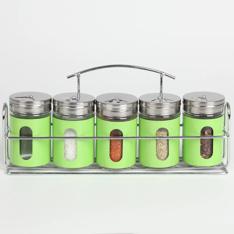 6 шт. банки из нержавеющей стали для хранения специй|spice storage jars|storage jarsseasoning |