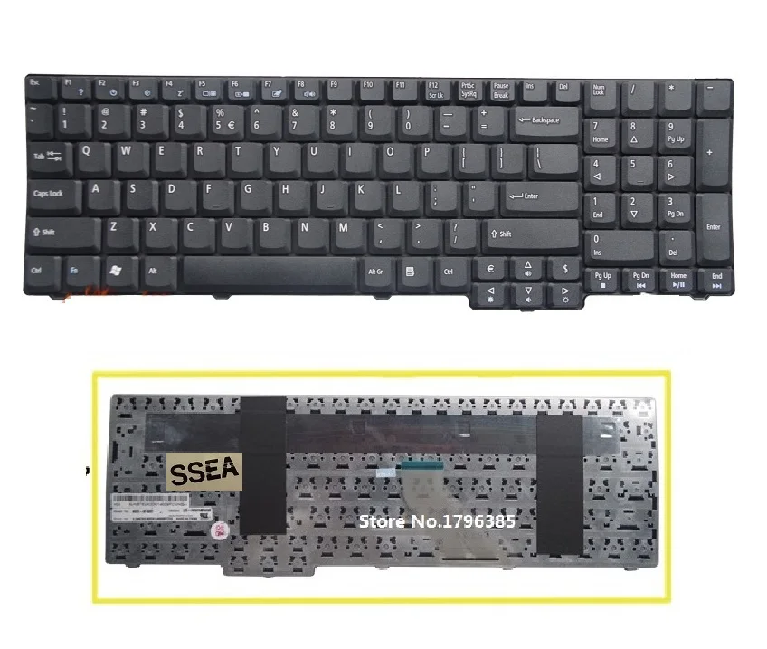

SSEA новая клавиатура для ноутбука Acer Aspire 7000 7100 7110 9300 9400 9410 9410Z 9420 9920 9920G Series