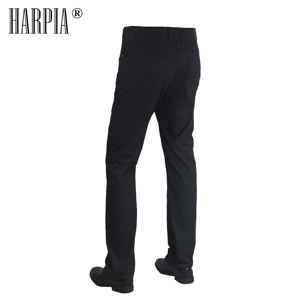 Harpia брендовые Новые мужские повседневные брюки слегка эластичная ткань тонкие