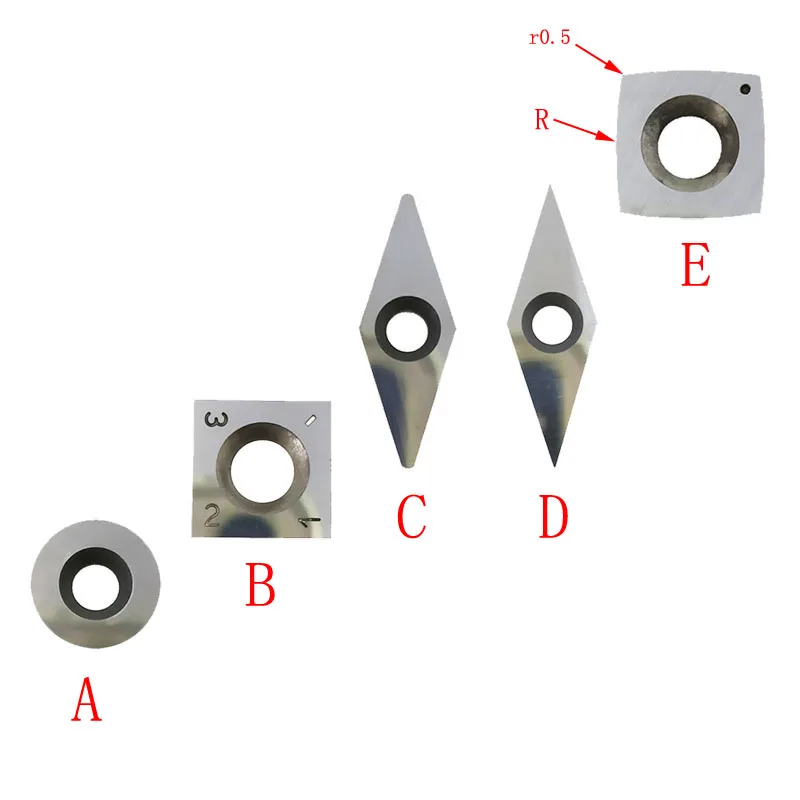 

Wood Turning Tool Chisel Changeable Tungsten Titanium Tip Spare Blade