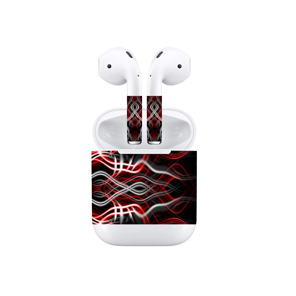 Накладки на наушники, наклейка для наушников AirPods, накладка на наушники для Apple AirPods, защитная виниловая, устойчивая к царапинам, декоративная, для A1602