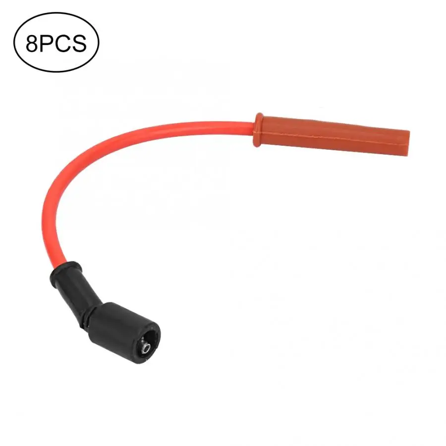 Accel 9052 MSD 32813 Accel 32819 Accel 9052C 8 шт. Прочный 8,5 мм Свеча зажигания пусковой набор проводов для Chevrolet Cadillac Pontiac
