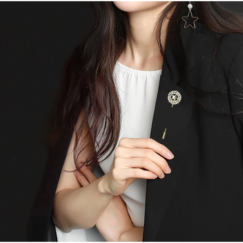 Брошь унисекс с искусственным жемчугом 6 видов | Украшения и аксессуары