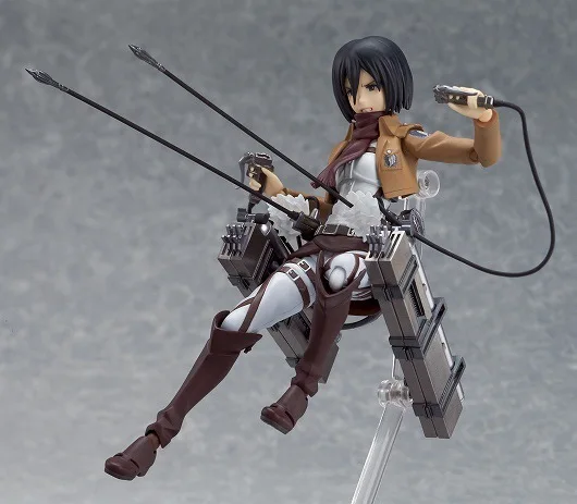 LSY аниме атака на Титанов рисунок Eren Jaeger Mikasa Акерман Коллекция Модель игрушки для