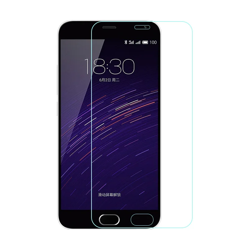 Новый 0 26 мм закаленное Стекло пленка для Meizu M5 M3 M2 M1 Примечание Экран протектор