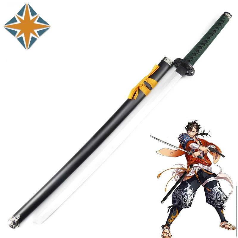 Touken Ranbu онлайн игра муцуноками Yoshiyuki деревянный меч Косплей Реквизит самурая