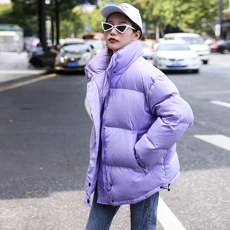 2018 New Winter Coat Women High Quality Parka Fashion Jacket Loose Thicken Bread Streetwear Windproof Outwears CO029 | Женская одежда