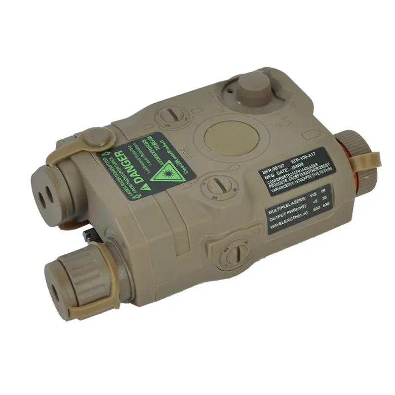 FMA PEQ-15 чехол для аккумулятора модель без функции тактический Чехол для аккумулятора для стандартного 20 мм рельсового охотничьего ружья чехол для батареи BK/Tan/FG - Цвет: Коричневый
