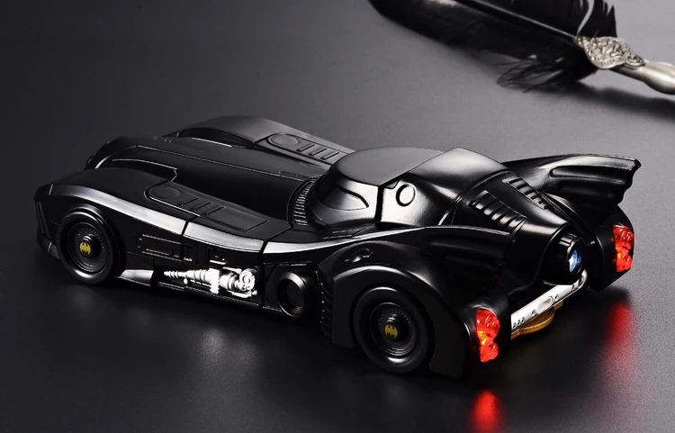 3D BANDAI Batmobile Crazy чехол для Apple Iphone 6 6S 7 8 Бэтмен проектор Светильник Закаленное стекло пленка для 6 6S 7 8 Plus