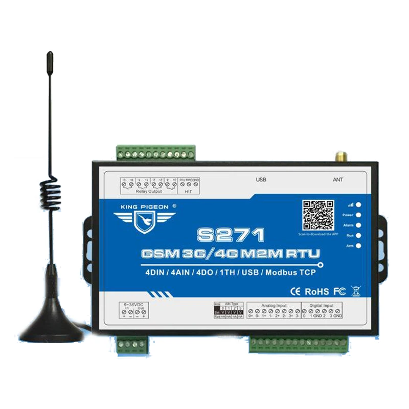 3G GSM сигнализация дистанционное управление RTU контроллер с Открывателем для