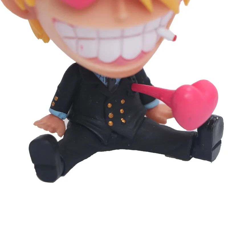 Аниме одна штука Vinsmoke Sanji сердце выскакивает ПВХ фигурка Коллекционная модель