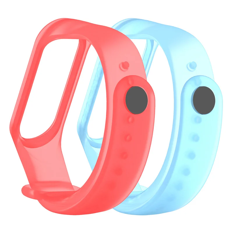 Браслет для Xiaomi Mi Band 4 спортивный ремешок часы из ТПУ Для аксессуары браслет Miband