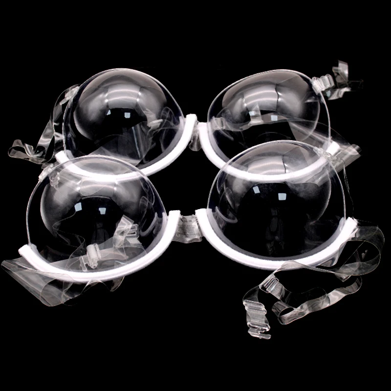 Сексуальный бюстгальтер нижнее белье прозрачный пуш ап ультра тонкий невидимый