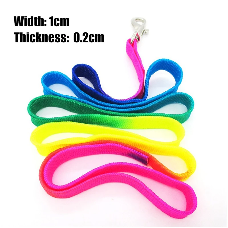 Лидер продаж Регулируемый ломающийся Радужный нейлоновый ошейник для