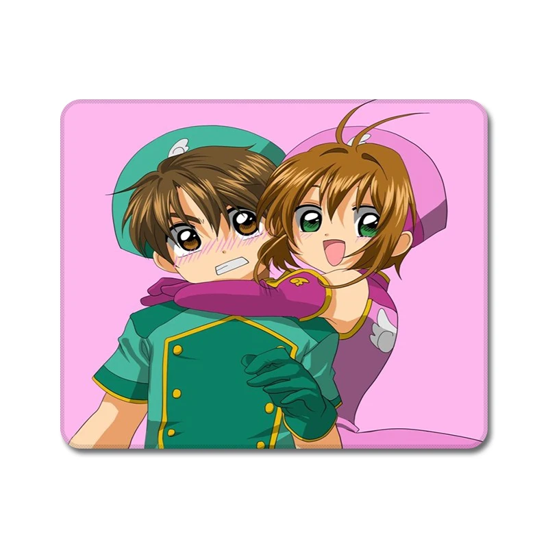 Cardcaptor Sakura японский аниме натуральный резиновый коврик для мыши ноутбука