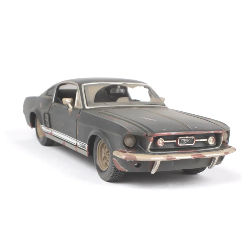 Горячая классика 1:24 старый Ford Mustang GT цинковый сплав модель автомобиля коллекция и