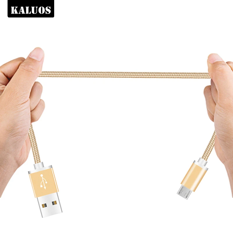 Зарядный кабель KALUOS Micro USB 2 м для Xiaomi 3 Redmi Note 5 5A 6 Pro Samsung S7 Android Phone зарядный Huawei P8