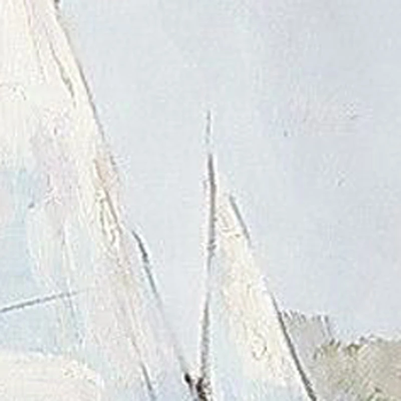 Happy Art рукой Топ Класс холст живопись масляными красками море Wall art| |