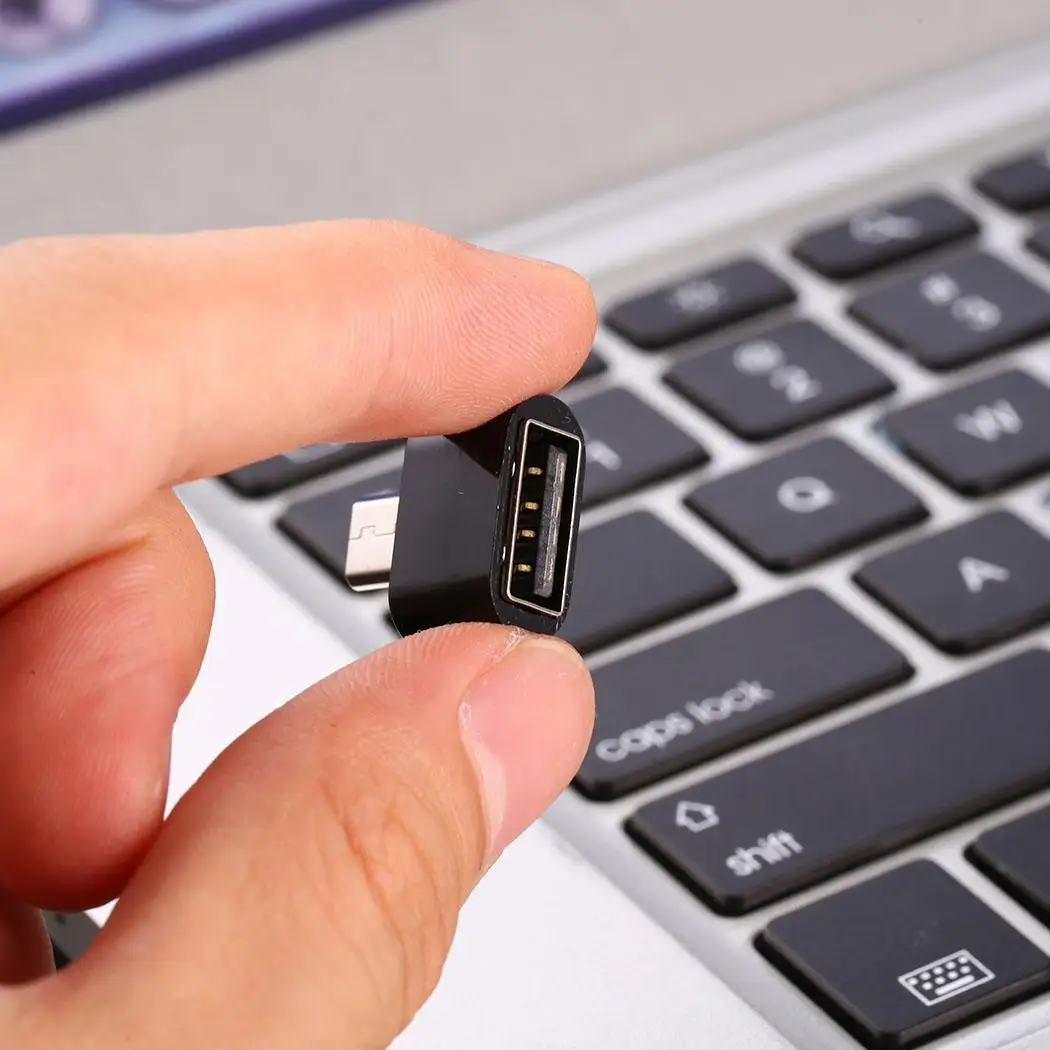 OTG адаптер для общего Android мобильного белого черного телефона внутри открытый