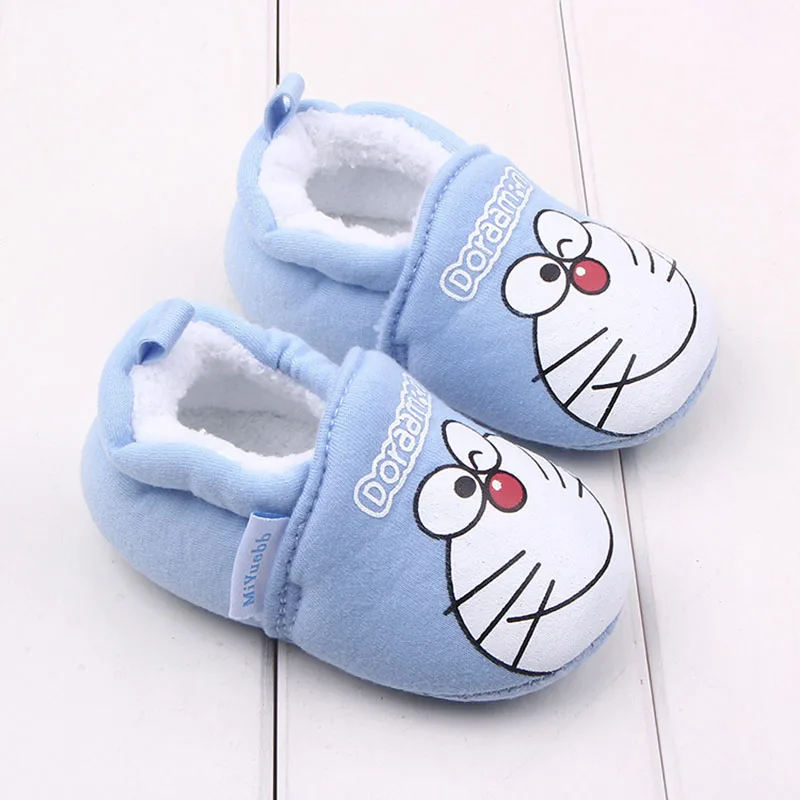 Winter New Baby Velvet Shoes Boys Girls Soft Warm Cartoon First Walkers Kids Children Cute Non-Slip Infants Newborn |