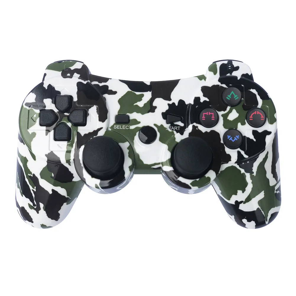 Army gray camouflage К Ishako для sony PS3 контроллер геймпад Playstation 3 консоль Dualshock игровой джойстик Джойстик геймпады - Цвет: Army gray camouflage