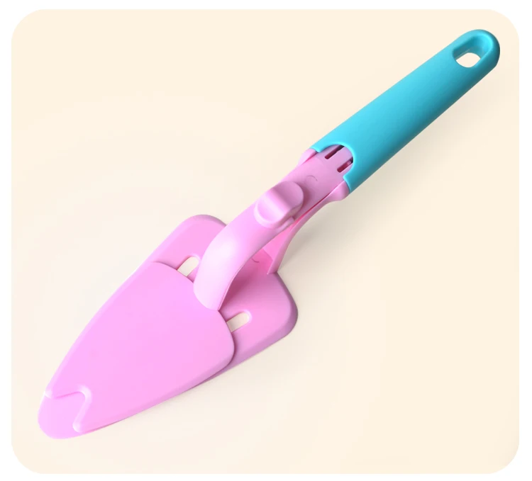 Pink Plastic Cake Spatula Simple And Easy To Use Cake Cut Heat Resistant Kitchen Cake Spatula
