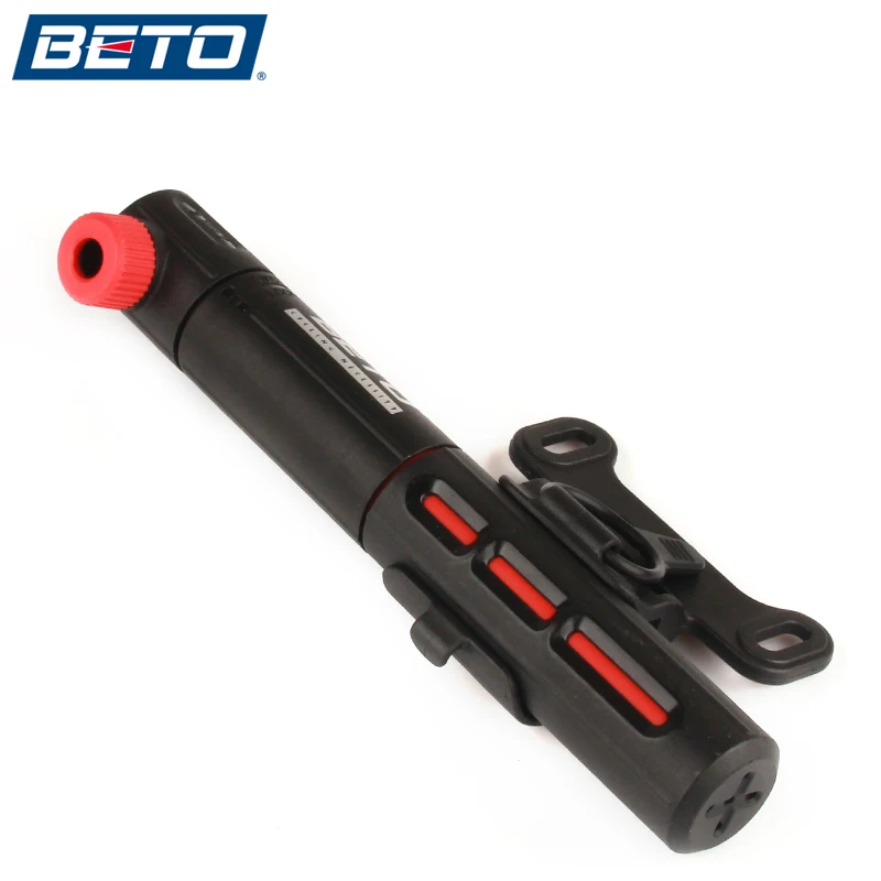 Насос BETO велосипедный Карманный двухтактный портативный ультралегкий воздушный