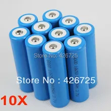 10 шт./лот Новинка 18650 3 7 V 5000mAh аккумуляторная батарея для