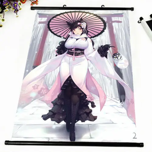 Аниме постер Azur переулок Сексуальная стена прокрутка напечатанная картина