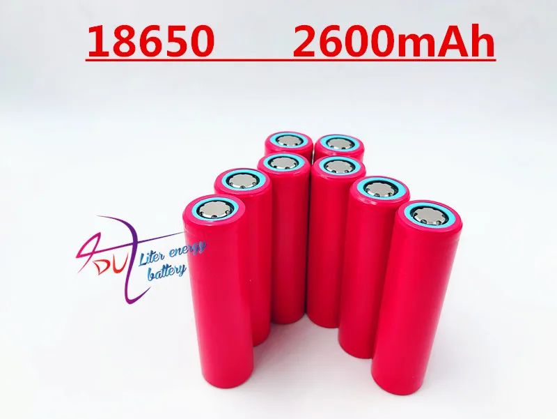 Горячая 2600mAh 3 7 V батарея/sanyo 8 частей батареи 18650 v 2600 mah литий ионный аккумулятор/18650