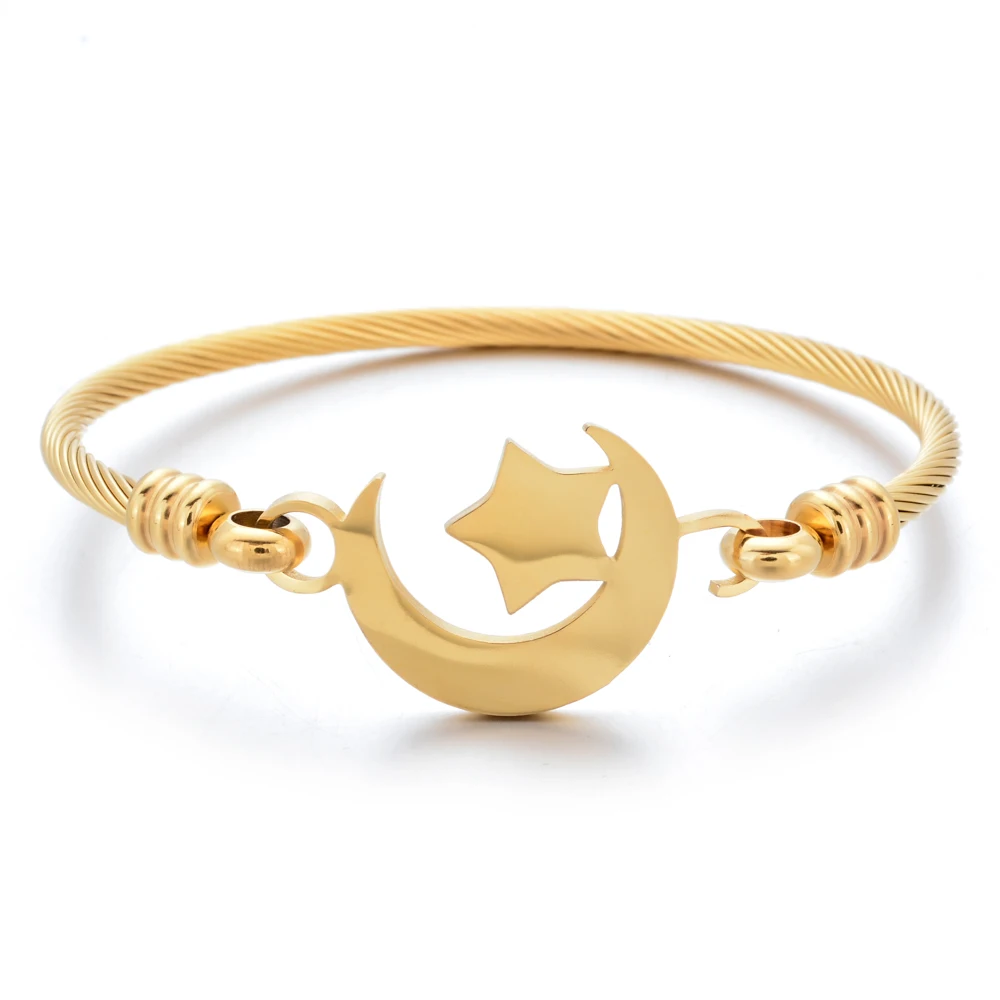 Женский браслет из нержавеющей стали с подвеской в виде сердца|Браслеты| |