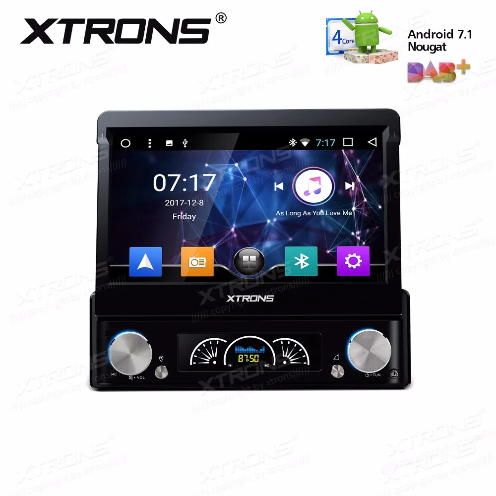 XTRONS 7 &quotHD Универсальный Android 1 Nougat цифровой съемный мультисенсорный экран 4K Видео
