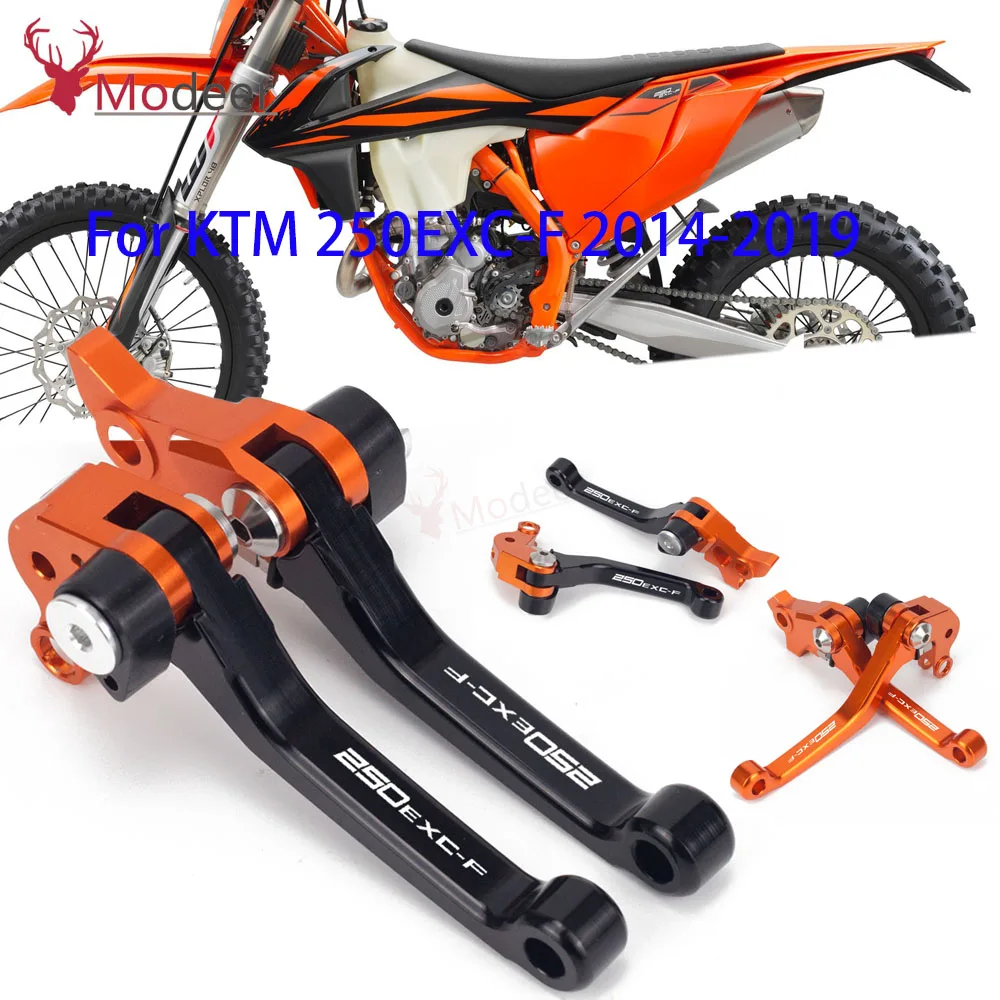Для KTM 250EXC-F 250 EXC-F-, внедорожных мотоциклов Dirt Pit Bike Мотокросс сводные тормозной рычаг сцепления