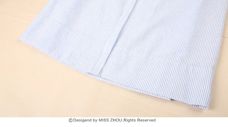 Стоячим воротником платья для беременных 2019 летние полосатые Вышитые платье