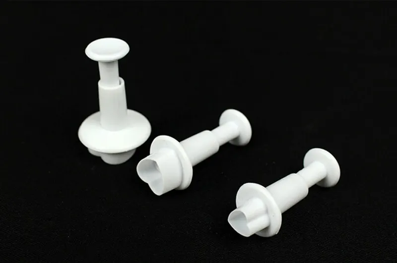 Новое поступление 3 шт Sugarcraft украшения торта помадка глазурь Pluger ножи для тортов