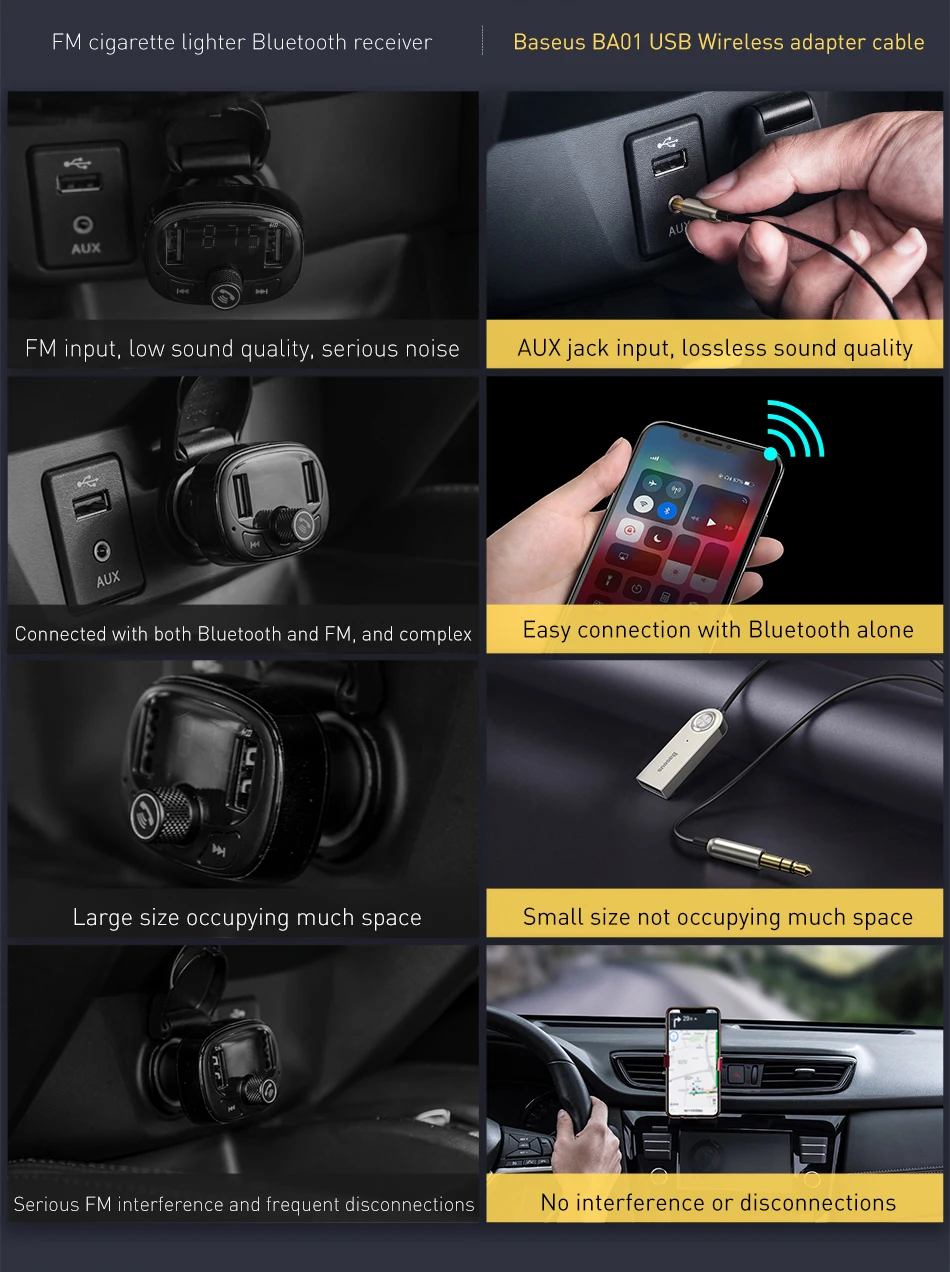 Baseus USB Bluetooth адаптер Aux Bluetooth адаптер V5.0 приемник аудио передатчик кабель программный ключ для автомобиля 3,5 мм разъем автомобильный адаптер кабель bluetooth адаптер блютуз адаптер usb bluetooth